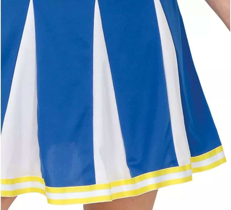 Translation missing: fr.Disfraz de Animadora azul para hombre
