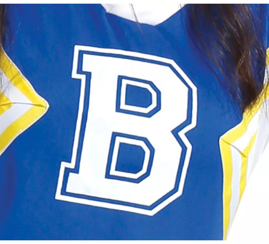 Translation missing: fr.Disfraz de Animadora del Equipo Azul para adolescente
