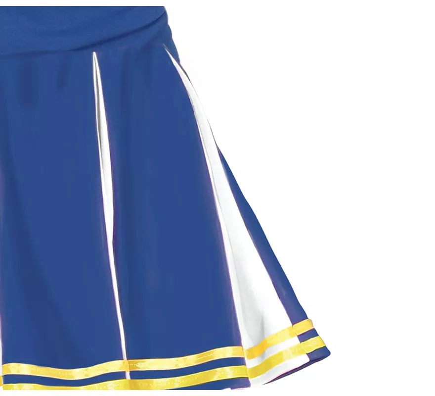 Translation missing: fr.Disfraz de Animadora del Equipo Azul para mujer