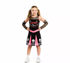 Costume de pom-pom girl vampire pour filles