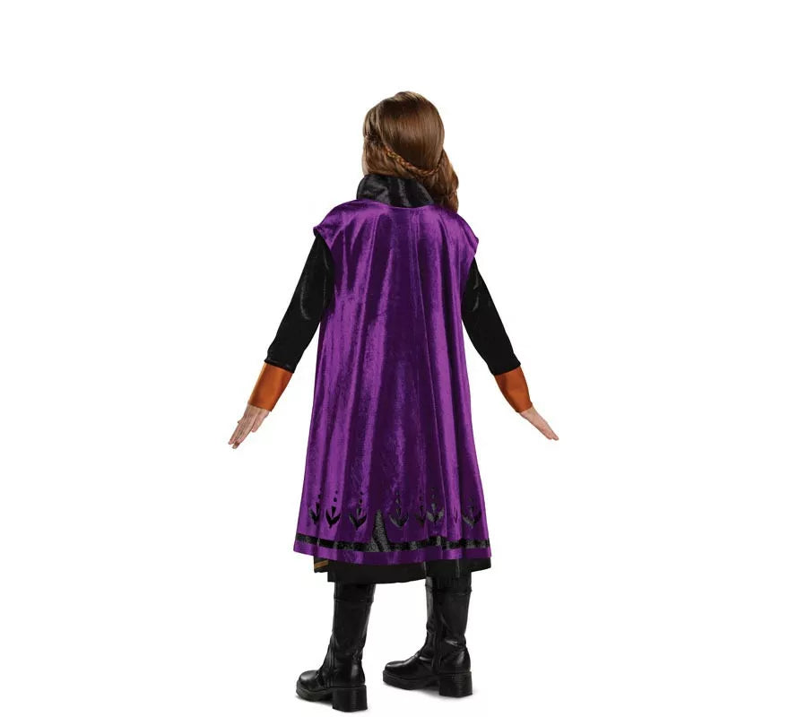 Translation missing: fr.Disfraz de Anna de Viaje Deluxe de Frozen 2 para niña