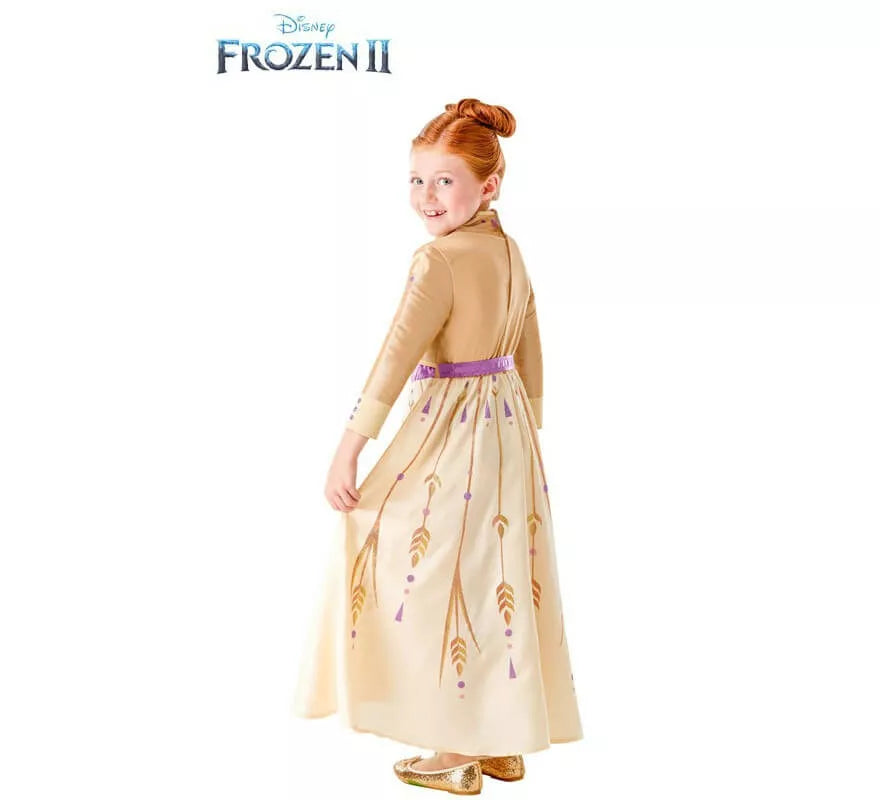 Translation missing: fr.Disfraz de Anna Dorado de Frozen 2 para niña