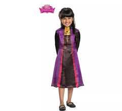 Costume Anna Frozen costume violet pour fille