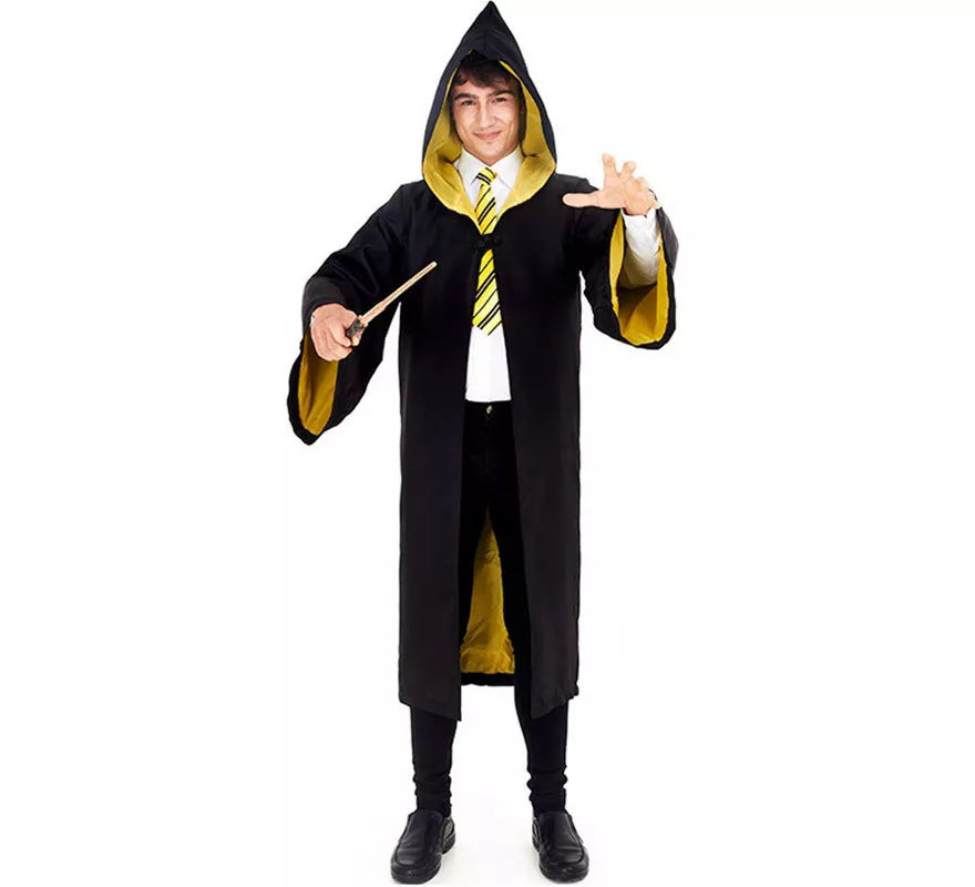 Translation missing: fr.Disfraz de Aprendiz de Mago Amarillo para hombre