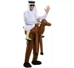 Déguisement d´Arabe au muscle de Chameau pour adulte