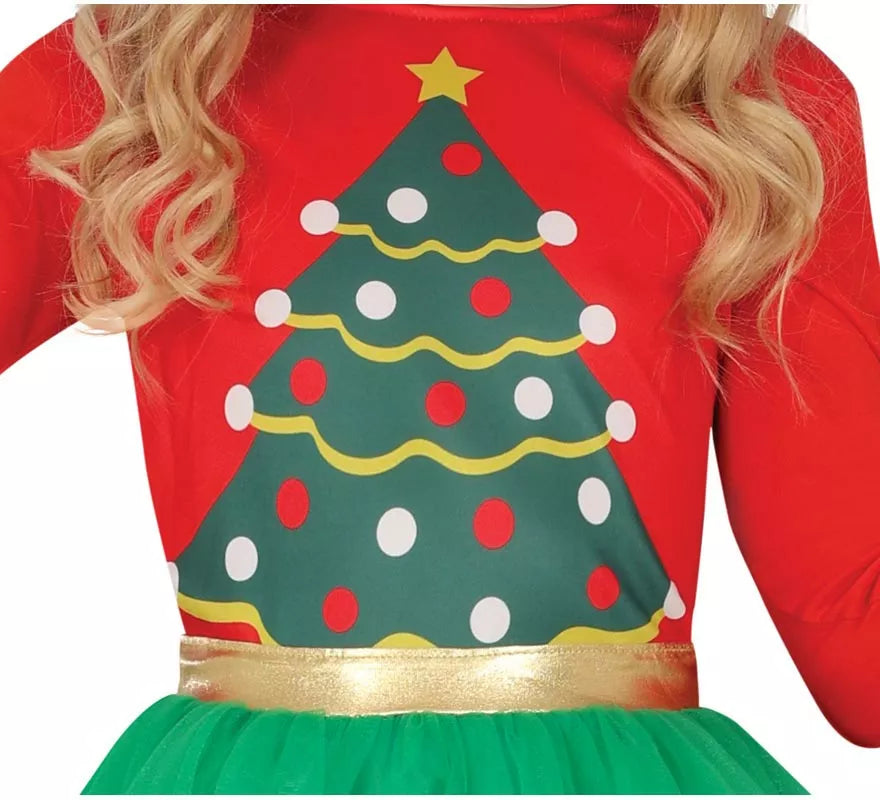 Disfraz de Árbol Bonito para niña