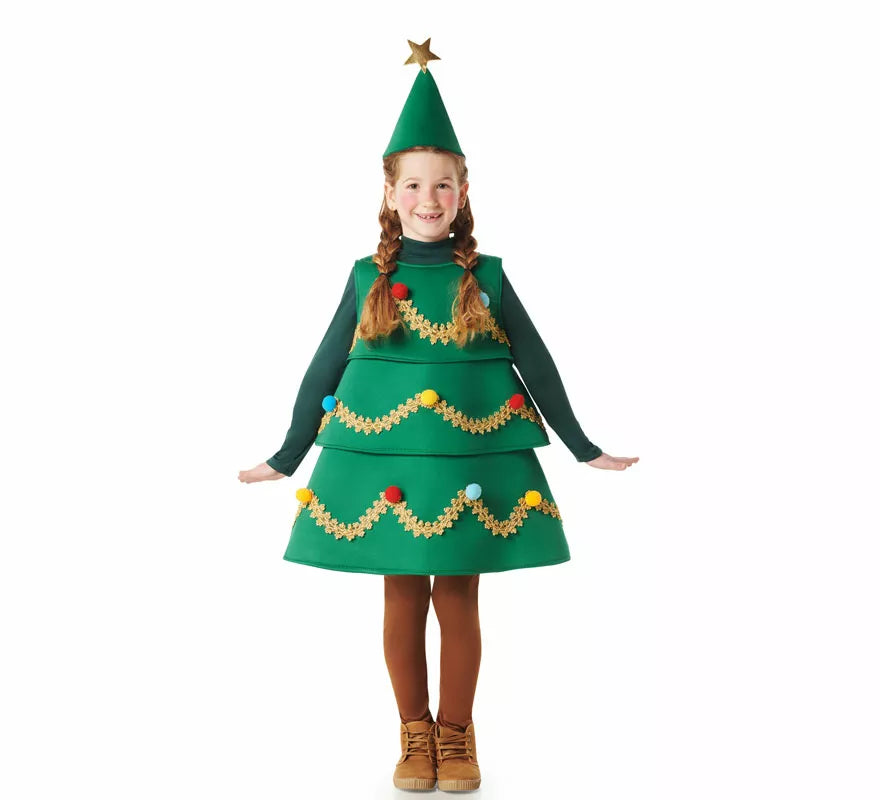 Translation missing: fr.Disfraz de Árbol de Navidad Decorado para niños