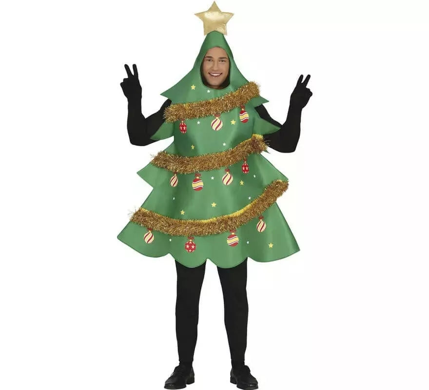 Translation missing: fr.Disfraz de Árbol de Navidad para adulto