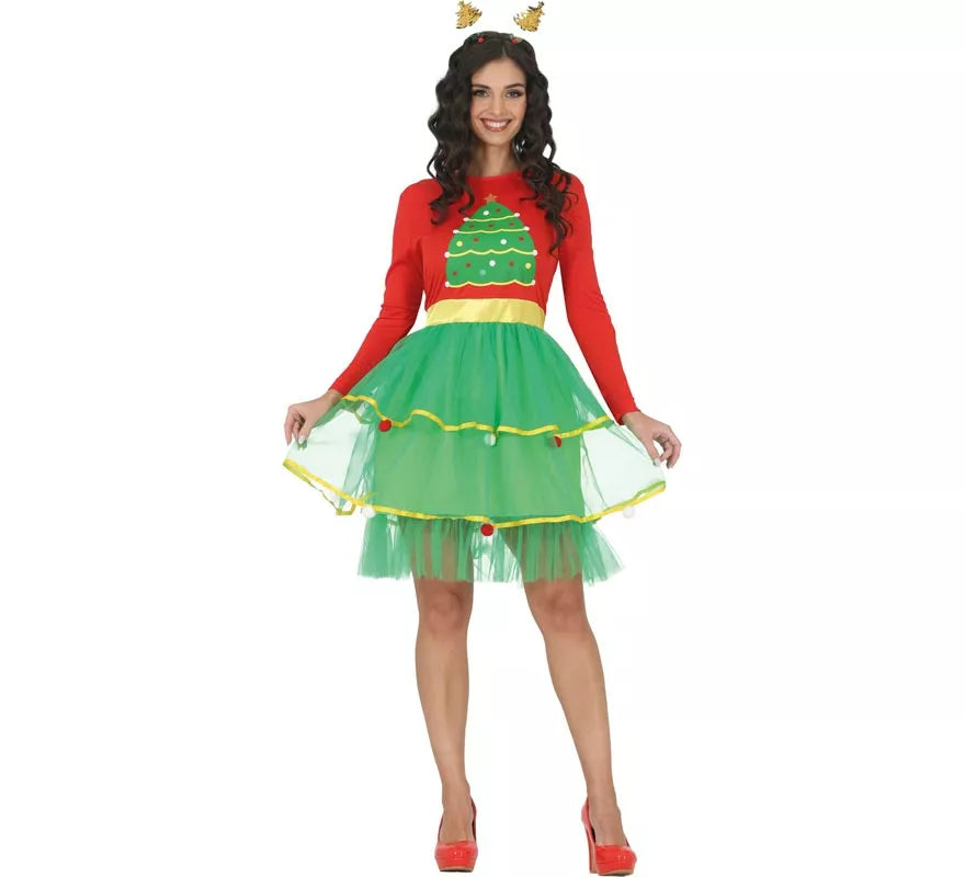 Translation missing: fr.Disfraz de Árbol de Navidad para mujer
