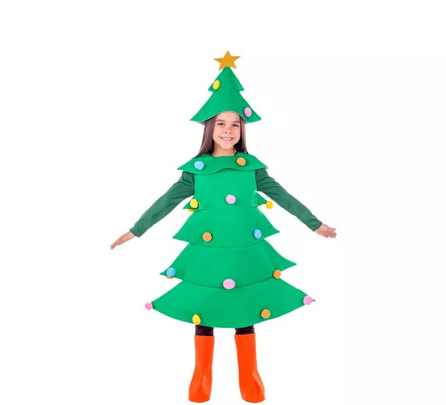 Translation missing: fr.Disfraz de Árbol de Navidad para niños