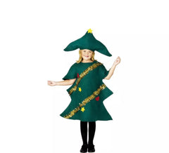 Déguisement d´Arbre de Noël Vert pour enfant