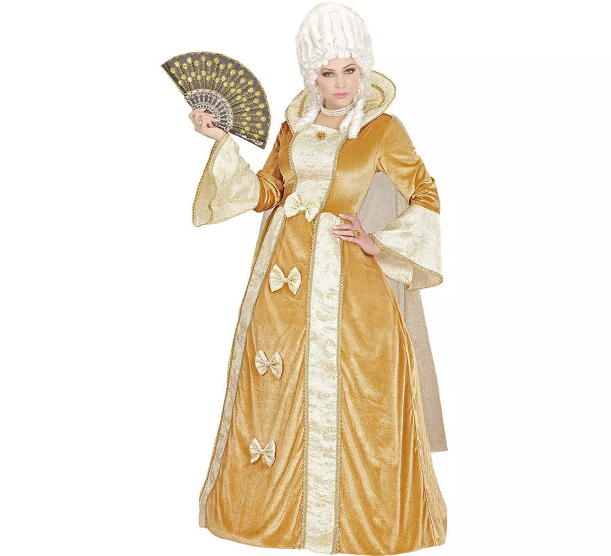 Translation missing: fr.Disfraz de Aristócrata Veneciana Dorada para mujer