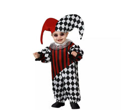 Déguisement sinistre Arlequin enfant et bébé