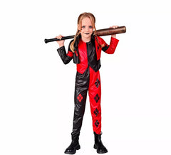 Costume d'Arlequin dangereux pour filles