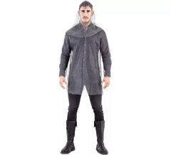 Costume d'armure en mailles pour homme