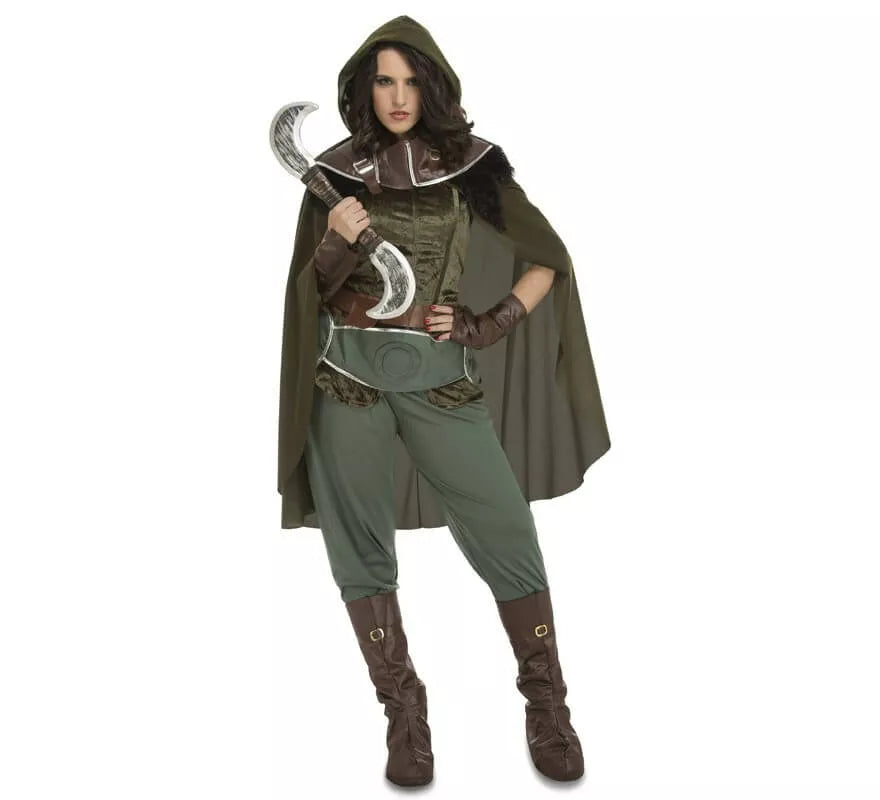 Translation missing: fr.Disfraz de Arquera Medieval Enda para mujer
