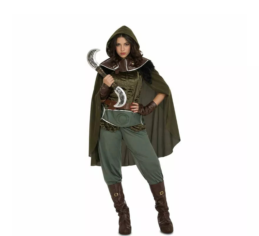 Translation missing: fr.Disfraz de Arquera Medieval Enda para mujer