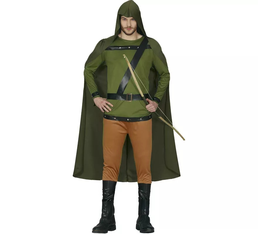 Disfraz de Arquero Verde para hombre