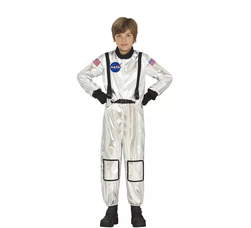 Translation missing: fr.Disfraz de Astronauta blanco para niños