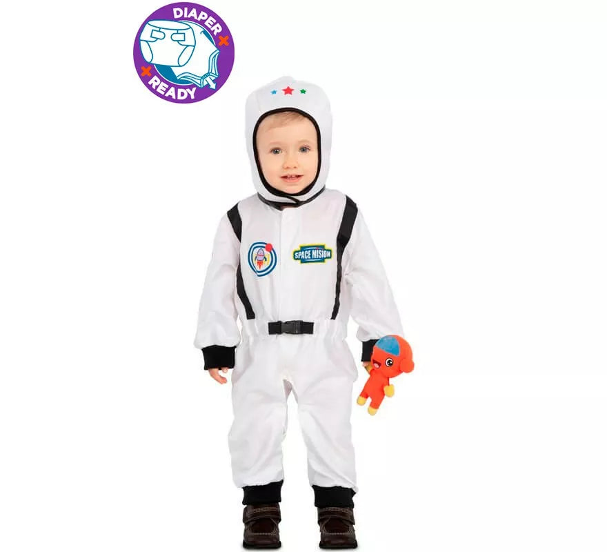 Translation missing: fr.Disfraz de Astronauta con Alien para bebé