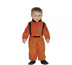 Déguisement d'astronaute orange pour bébé