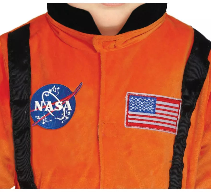 Translation missing: fr.Disfraz de Astronauta naranja para bebé