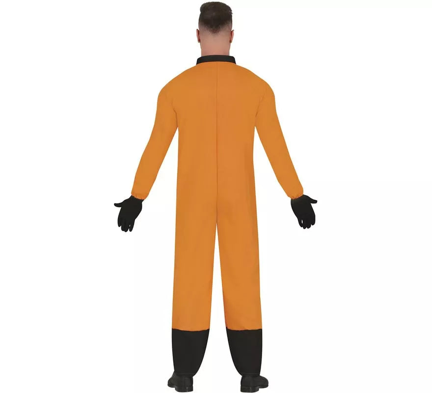 Translation missing: fr.Disfraz de Astronauta Naranja para hombre