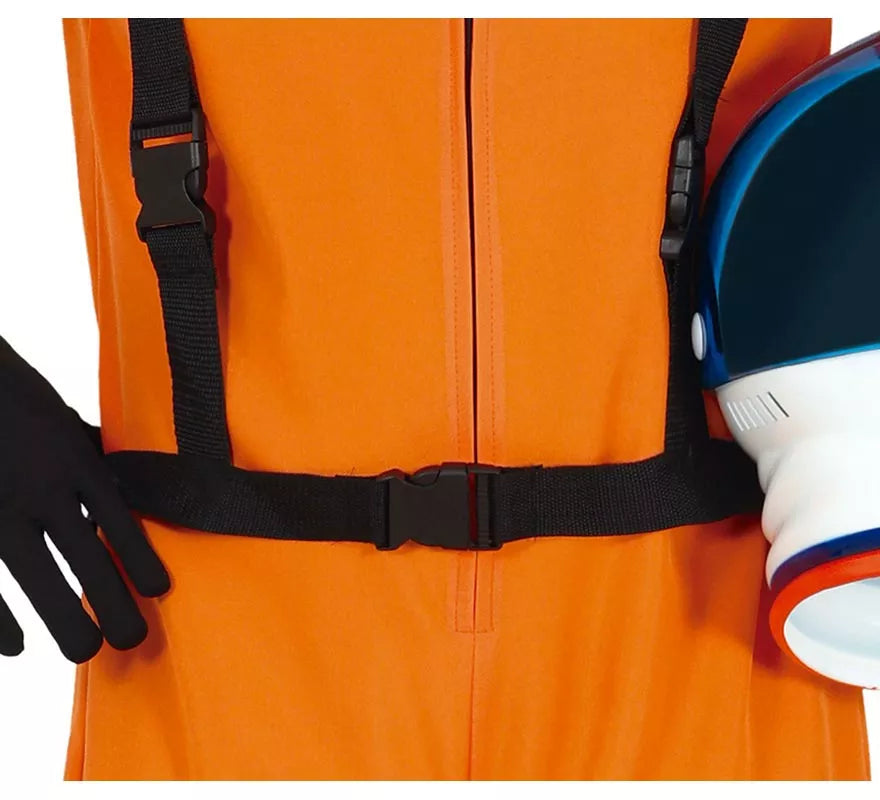 Translation missing: fr.Disfraz de Astronauta Naranja para hombre