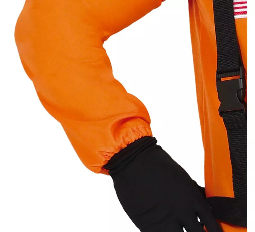 Translation missing: fr.Disfraz de Astronauta Naranja para hombre