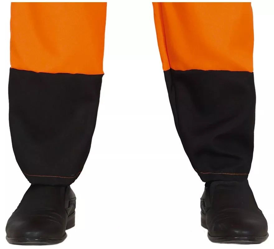 Translation missing: fr.Disfraz de Astronauta Naranja para hombre