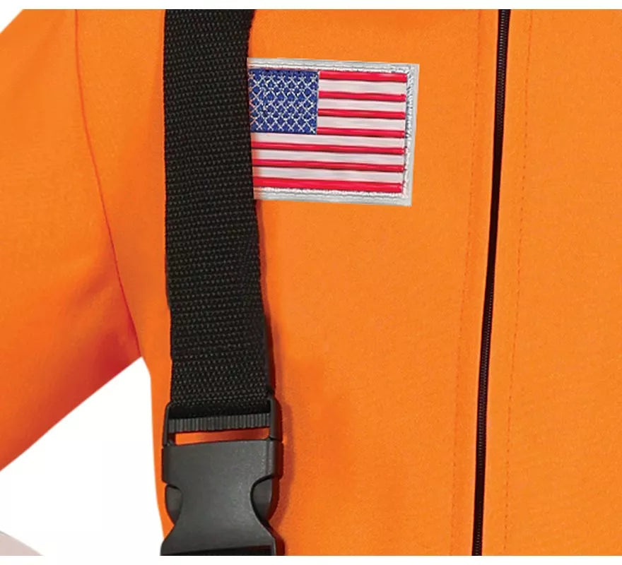 Translation missing: fr.Disfraz de Astronauta naranja para niños