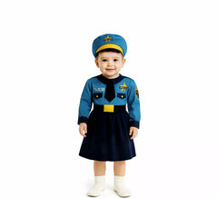 Déguisement de policière pour bébé fille