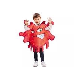 Déguisement de Bactérie Rouge pour enfant