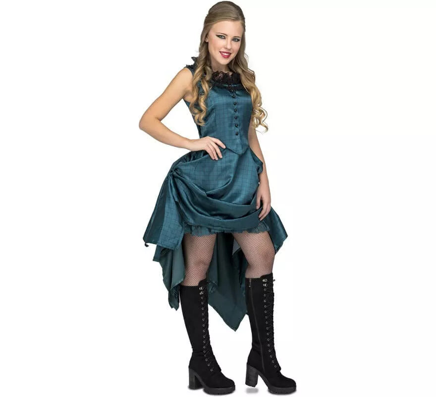 Translation missing: fr.Disfraz de Bailarina Azul de Salón para mujer