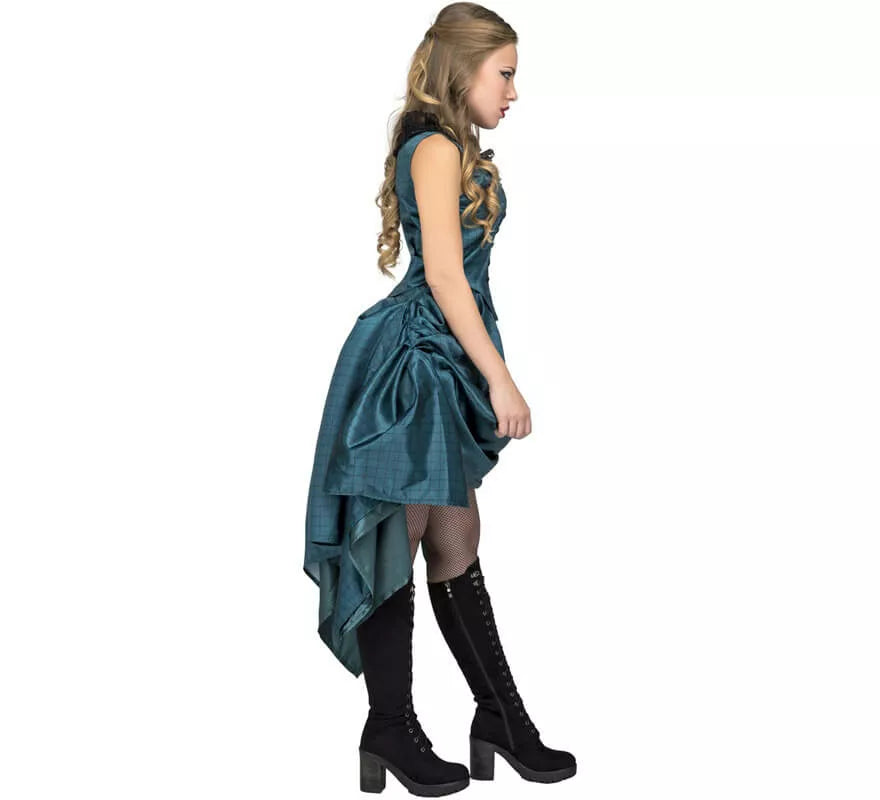 Disfraz de Bailarina Azul de Salón para mujer