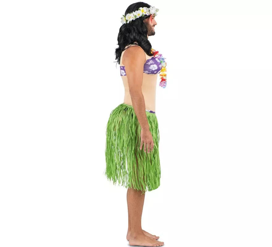 Disfraz de Bailarina Hawaiana aloha para hombre