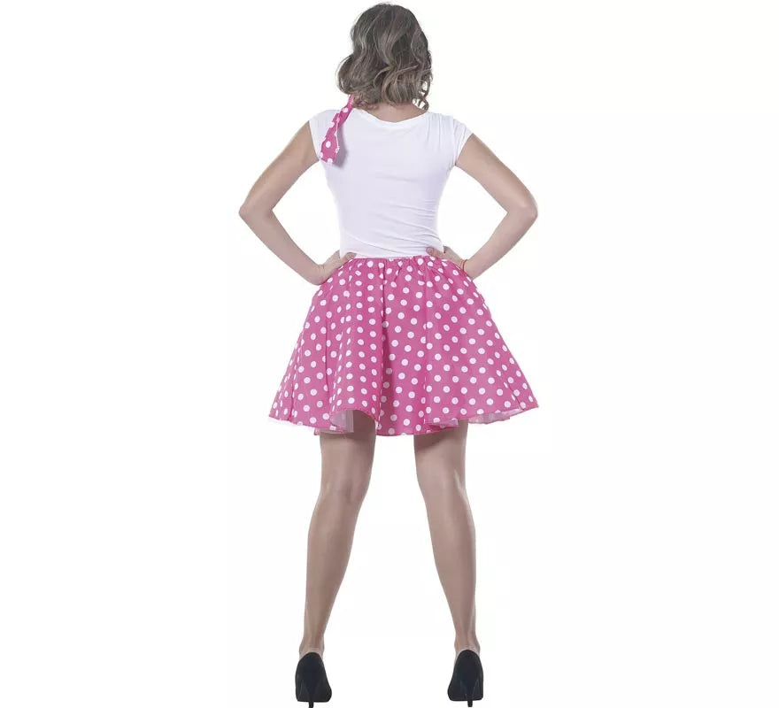 Translation missing: fr.Disfraz de Bailarina Pin up rosa para mujer