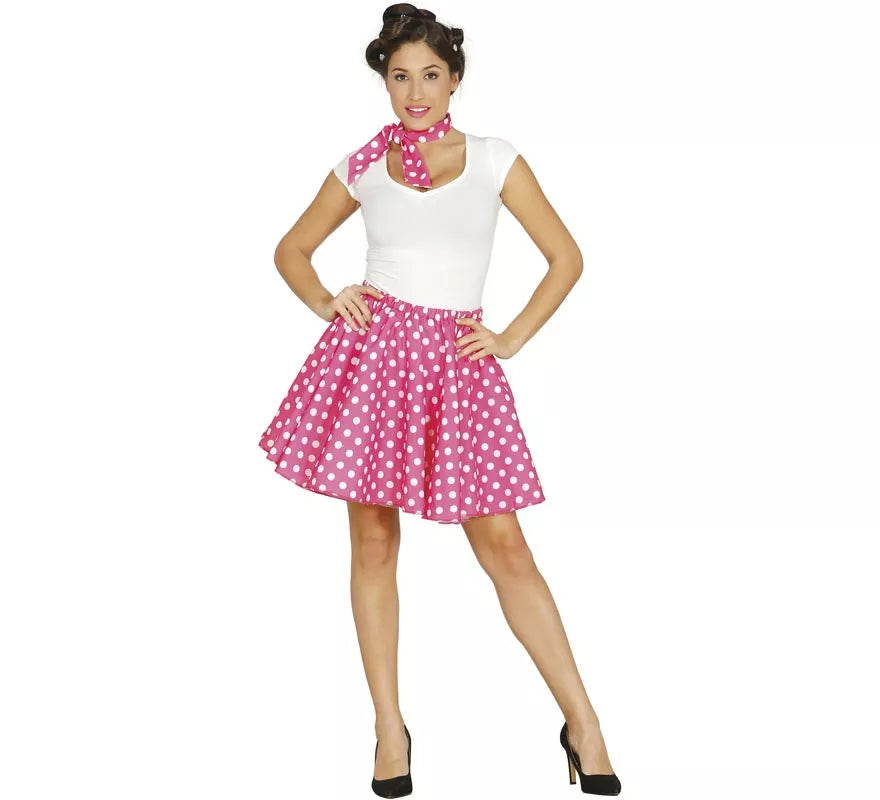 Translation missing: fr.Disfraz de Bailarina Pin up rosa para mujer