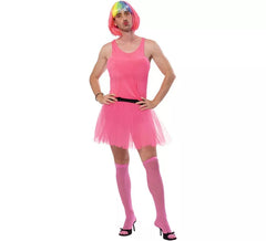 Déguisement ballerine rose homme