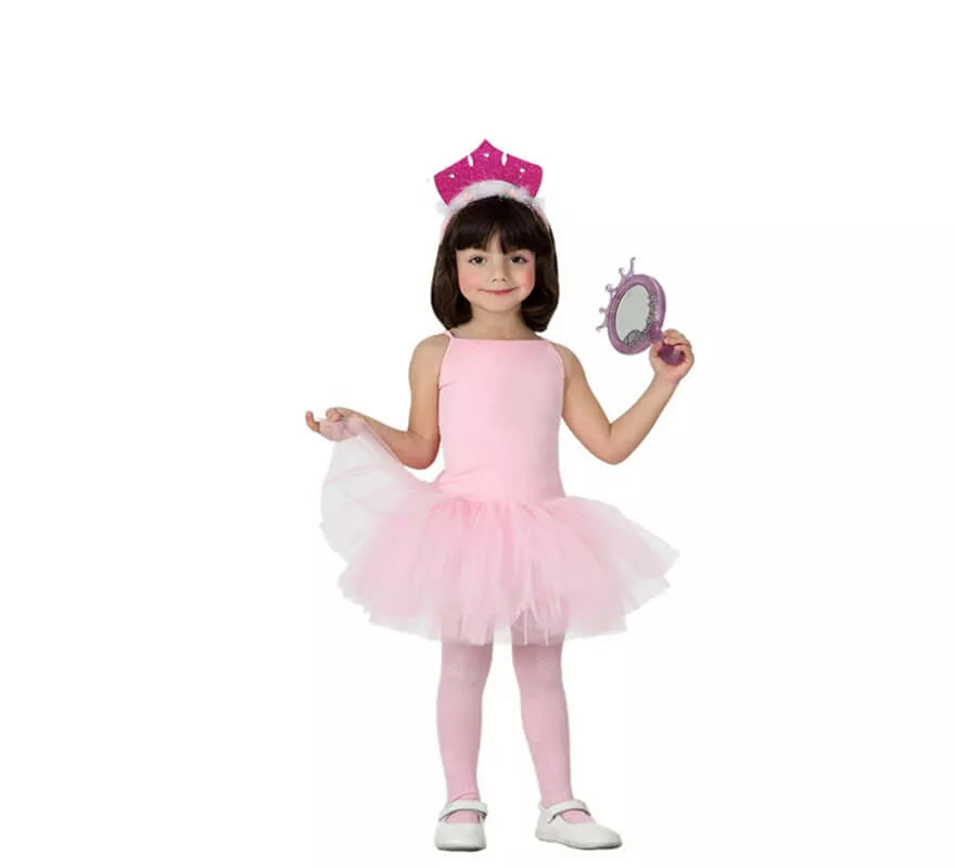 Translation missing: es.Disfraz de Bailarina Rosa para Niña