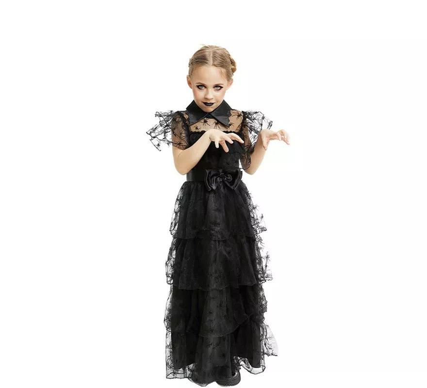 Translation missing: fr.Disfraz de Baile de Niña Siniestra para niña y adolescente
