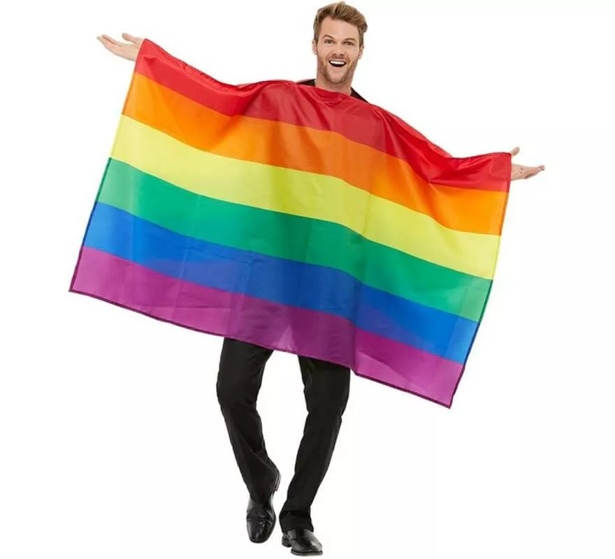 Translation missing: fr.Disfraz de Bandera Arcoíris orgullo LGBT para adultos