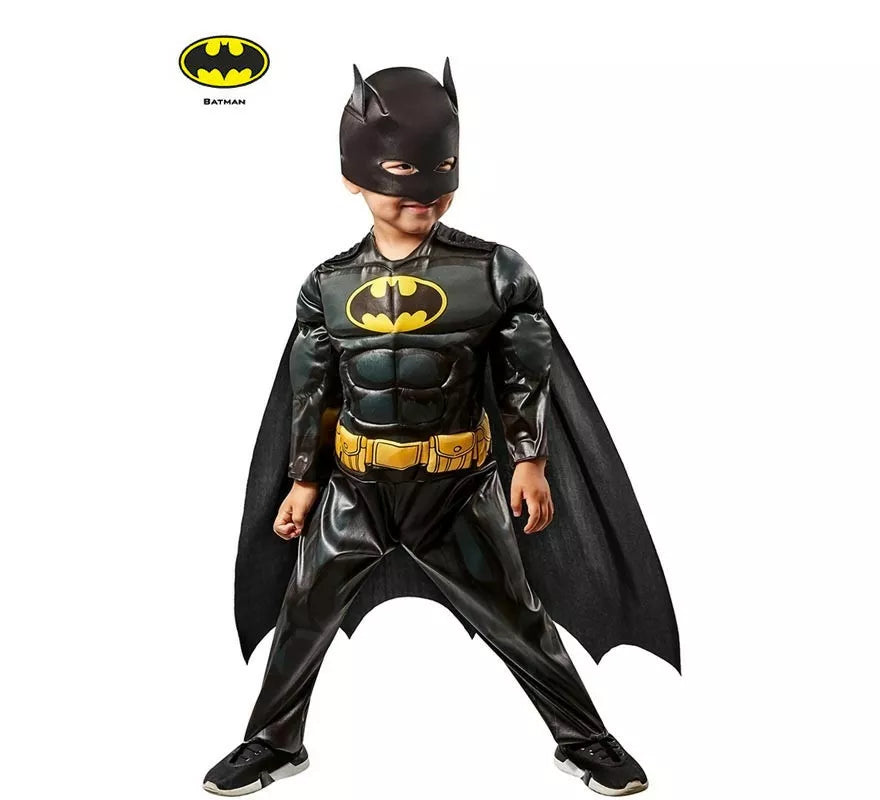 Translation missing: fr.Disfraz de Batman Black Line Preschool para niño