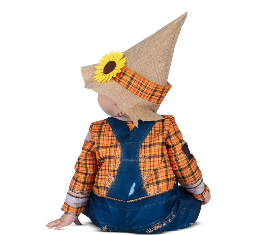 Translation missing: fr.Disfraz de Bebé Espantapájaros con gorro para bebé y niño