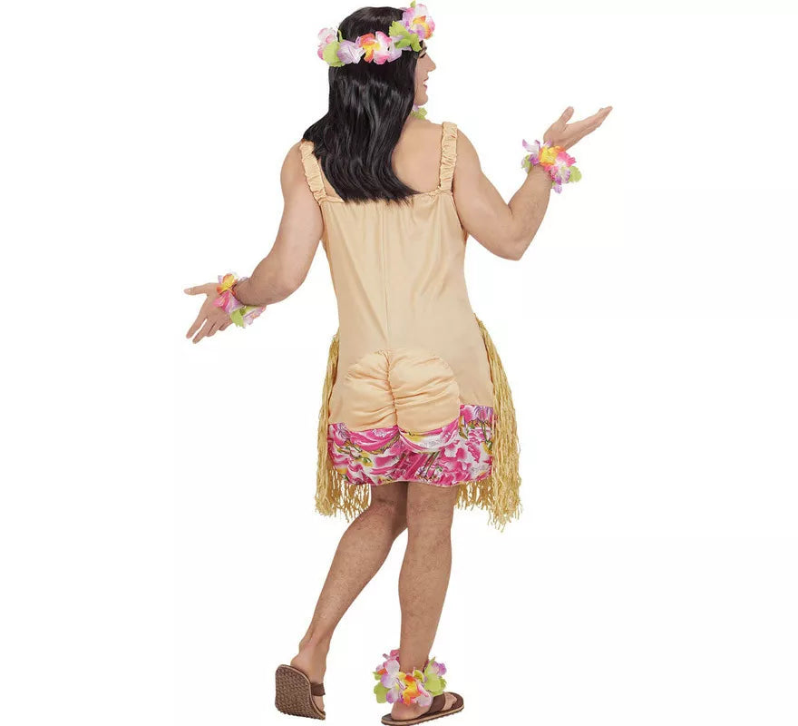 Translation missing: fr.Disfraz de Belleza Hawaiana con Falda para hombre