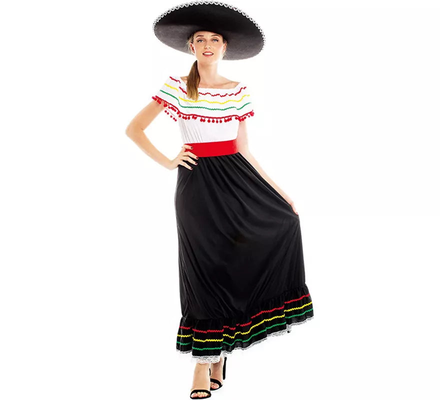 Translation missing: fr.Disfraz de Belleza Mexicana con Falda para mujer