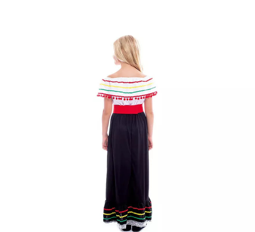 Translation missing: fr.Disfraz de Belleza Mexicana con Falda para niña