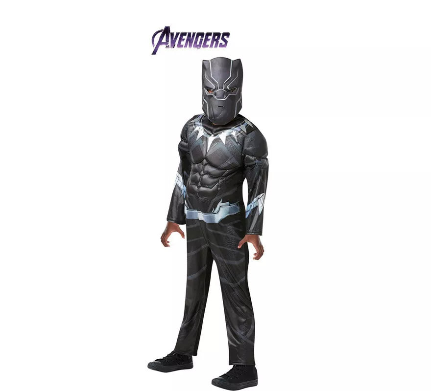 Translation missing: fr.Disfraz de Black Panther Deluxe para niño y adolescente
