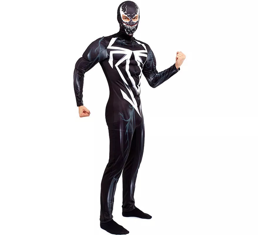Translation missing: fr.Disfraz de Black Spider Maligno para hombre