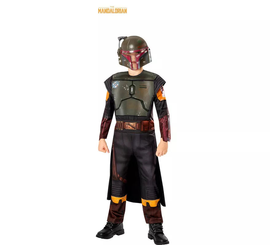 Translation missing: fr.Disfraz de Boba Fett Deluxe de Star Wars para niño
